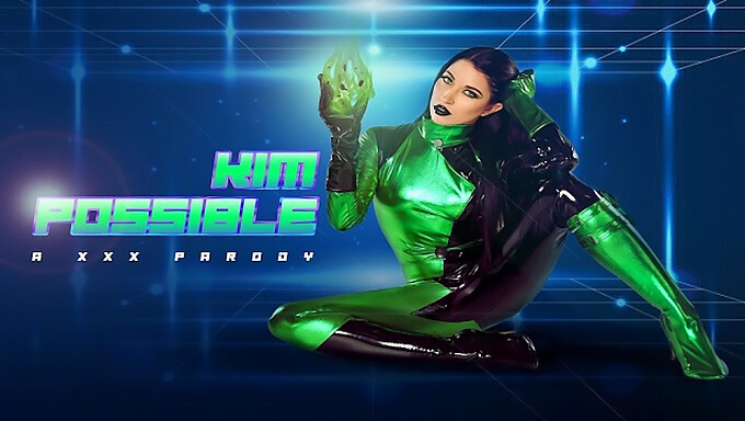 Alex Coal As Shego Teaches You How To Become A Villain With Her Big Ass And Big Cock