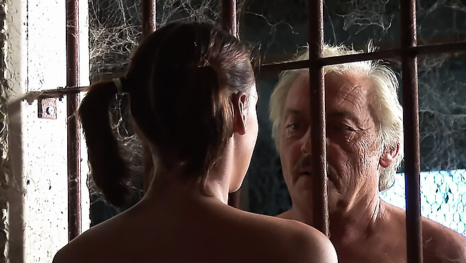 Old And Young In A Casting Session With Swallowing And Kissing