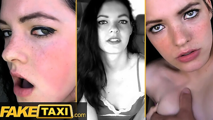 Young Anie Darling'S Wild Ride In Fake Taxi Ends With Facial Finish