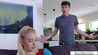 18+ Stepsis Gets Her Ass Fucked By Her Stepbro