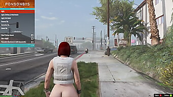 Gtav의 섹시한 누드를 보여주는 영상