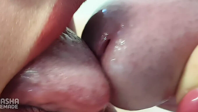 Se En Profesjonell Hores Super Nærbilde Blowjob Med En Cumshot